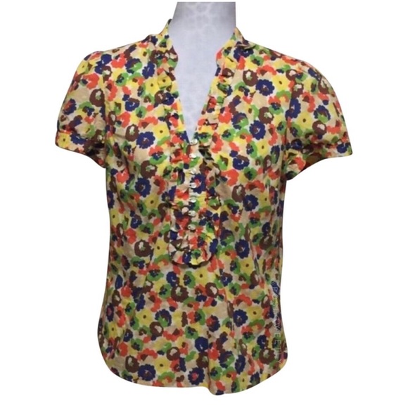 LOFT Tops - LOFT Spring Floral Print Blouse